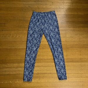 Just Cozy teacup pattern leggings